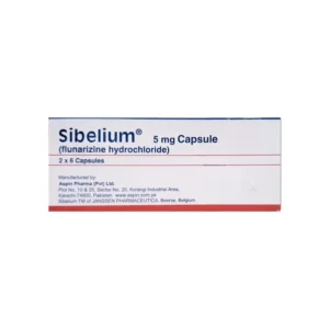 Sibelium 5mg Capsules (30 Capsules)