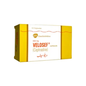 Velosef 500mg Capsules (12 Capsules)