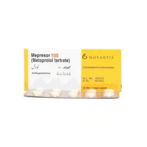 3100080 Mepresor 100mg Tablets 30s