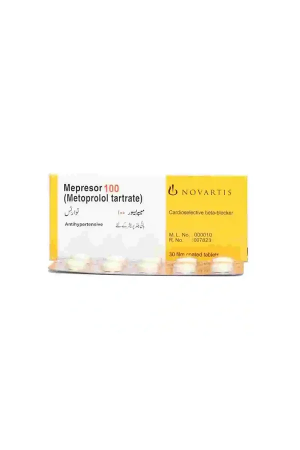 Mepresor 100mg Tablets 30s