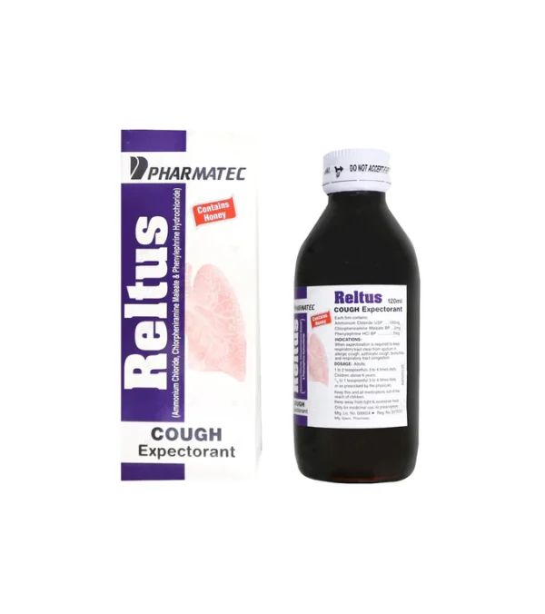 Syp Reltus Cough Expectorant 120ml