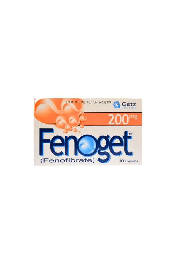 3100174 Fenoget 200mg Capsules (10 Capsules)