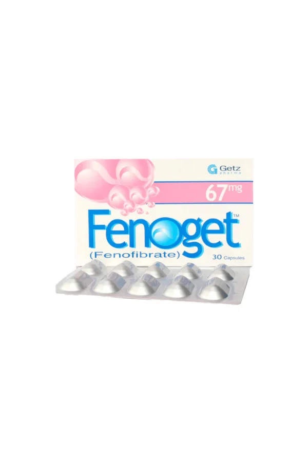3100175 Fenoget 67mg Capsules (30 Capsules)