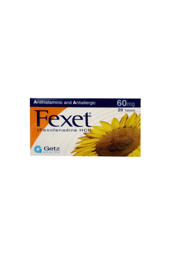 Fexet 60mg Tablets 20s