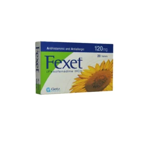 3100188 Fexet 120mg Tablets 20s
