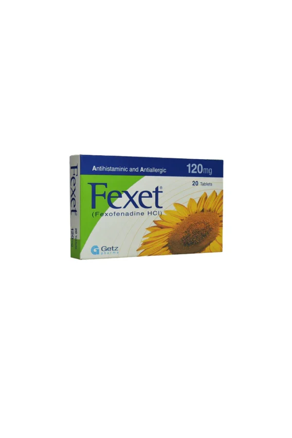 Fexet 120mg Tablets 20s