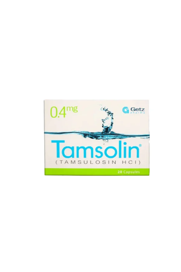3100209 Tamsolin 0.4mg Capsules (20 Capsules)