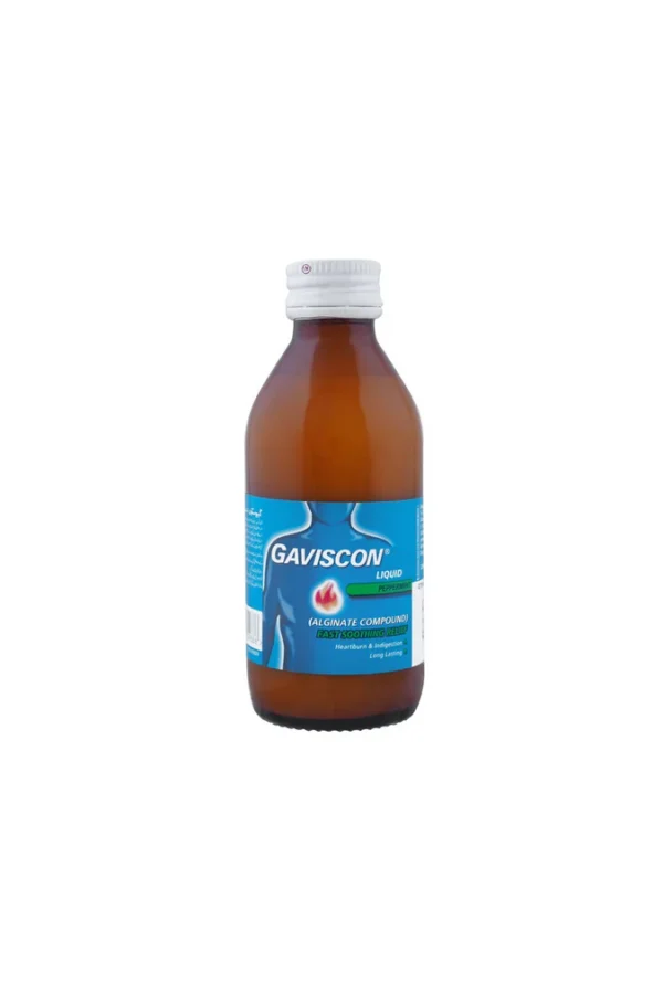 3100336 Gaviscon Liquid Peppermint Syrup 120ml – Reckitt
