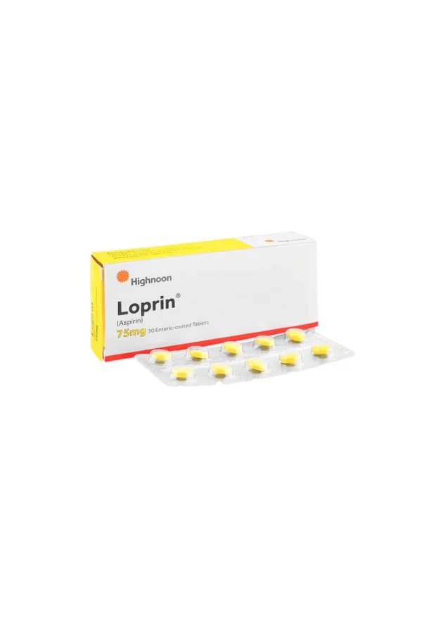 3100380 Loprin 75mg Tablets 30s