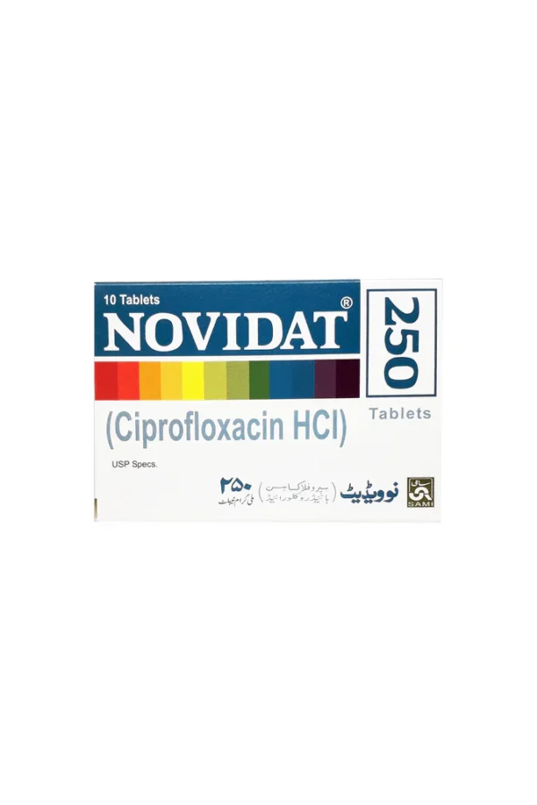Novidat 250mg Tablets 10s