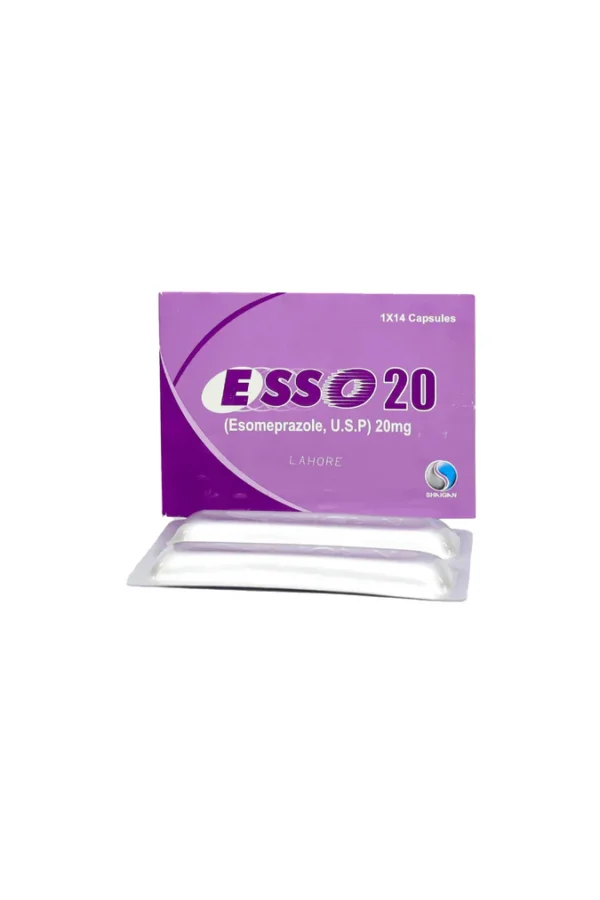 Esso 20mg Capsules (14 Capsules)