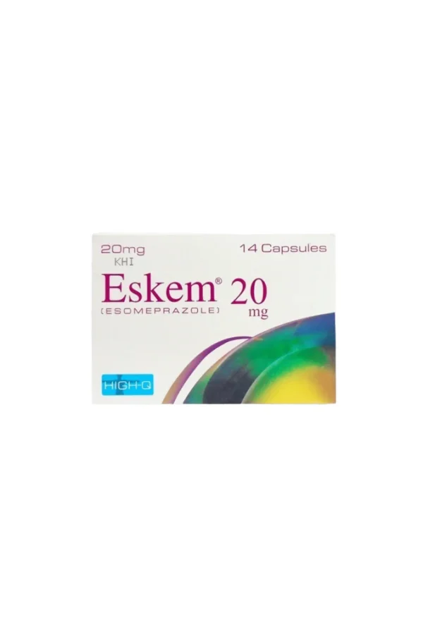3100902 Eskem 20mg Capsules (14 Capsules)