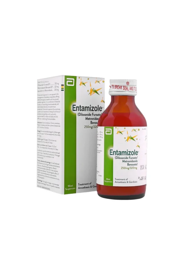 3101044 Entamizole Syrup 250/320mg 90ml
