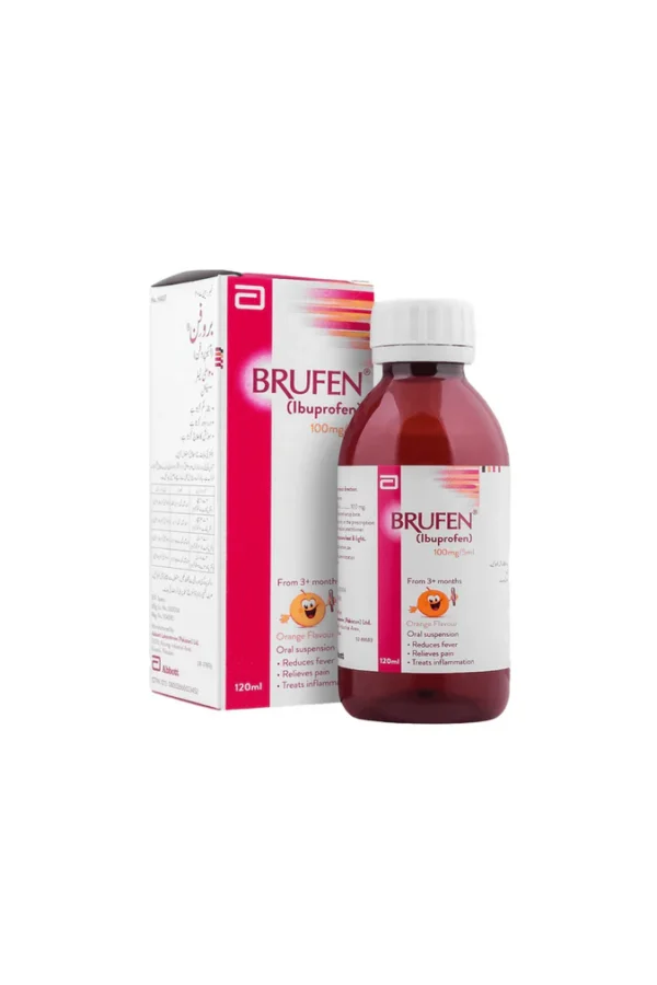 Brufen Syrup 100mg/5ml 120ml – Abbott