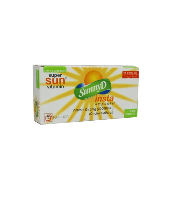 Inj Sunny D Insta 200000IU 5s