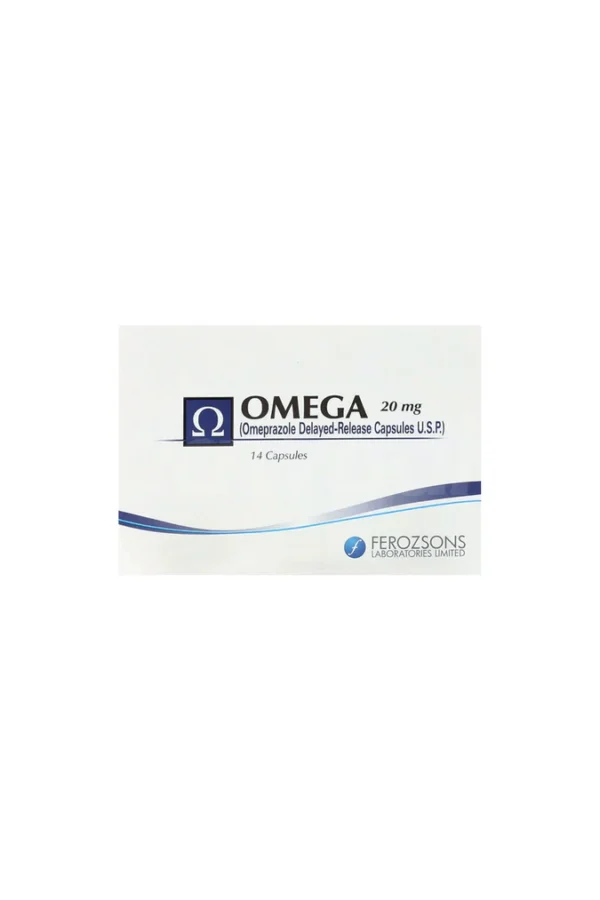 3101216 Omega 20mg Capsules (14 Capsules)