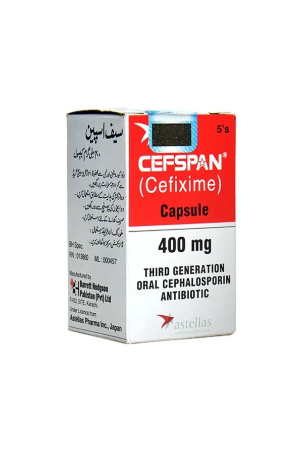 Cefspan 400mg Capsules (5 Capsules)