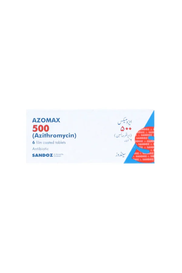 3101612 Tab Azomax 500mg 6s