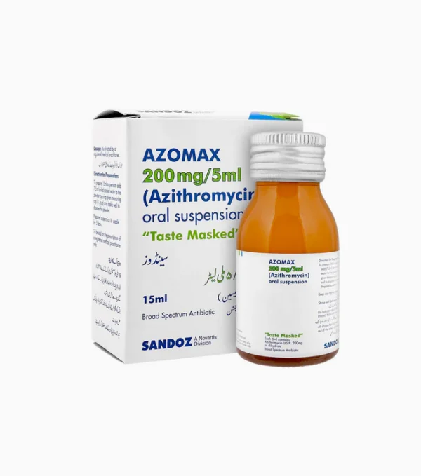 Syrup azomax 200/5ml 15ml