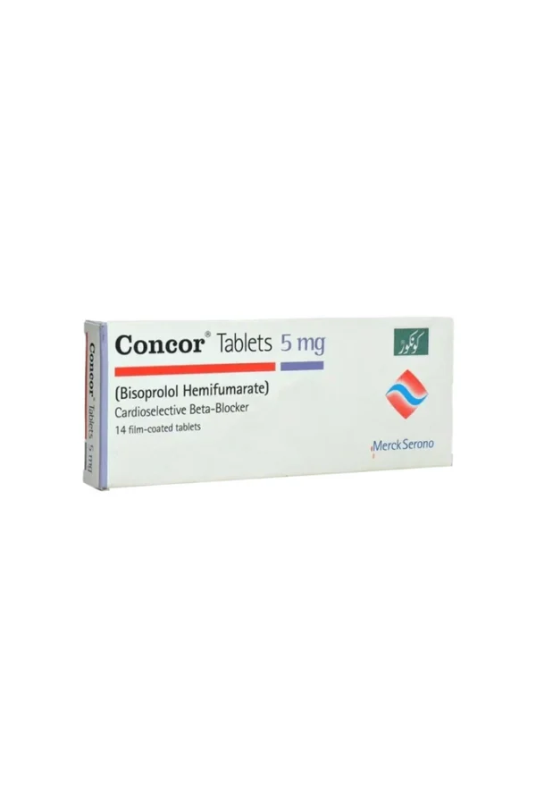 3101851 Concor 5mg Tablets 14s
