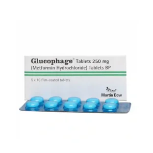 3101867 Glucophage 250mg Tablets 50s