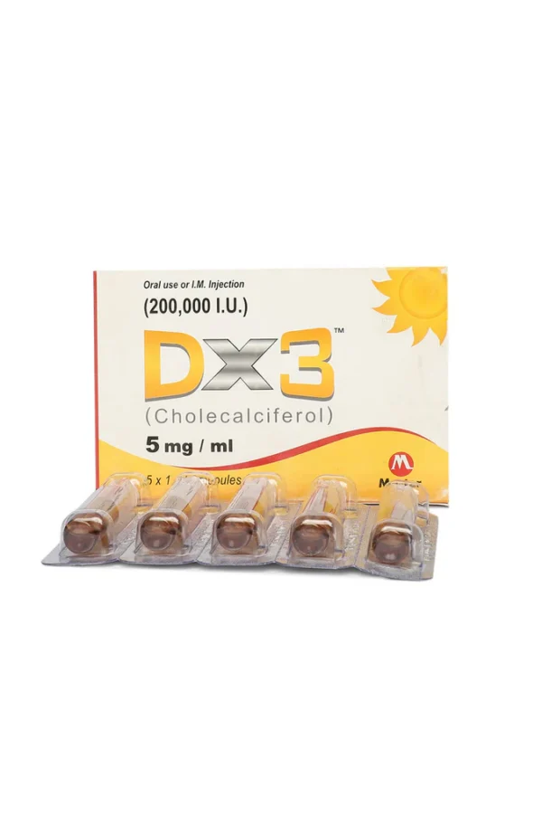 Inj Dx3 200000IU 5mg/ml 5s