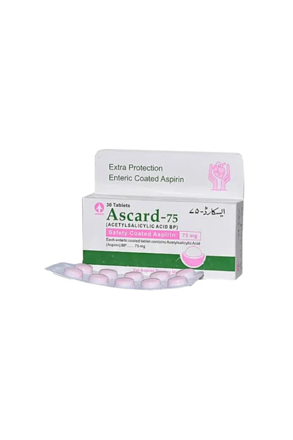 3102140 Ascard 75mg Tablets 30s