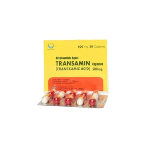 3102416 Transamin 500mg Capsules (20 Capsules)