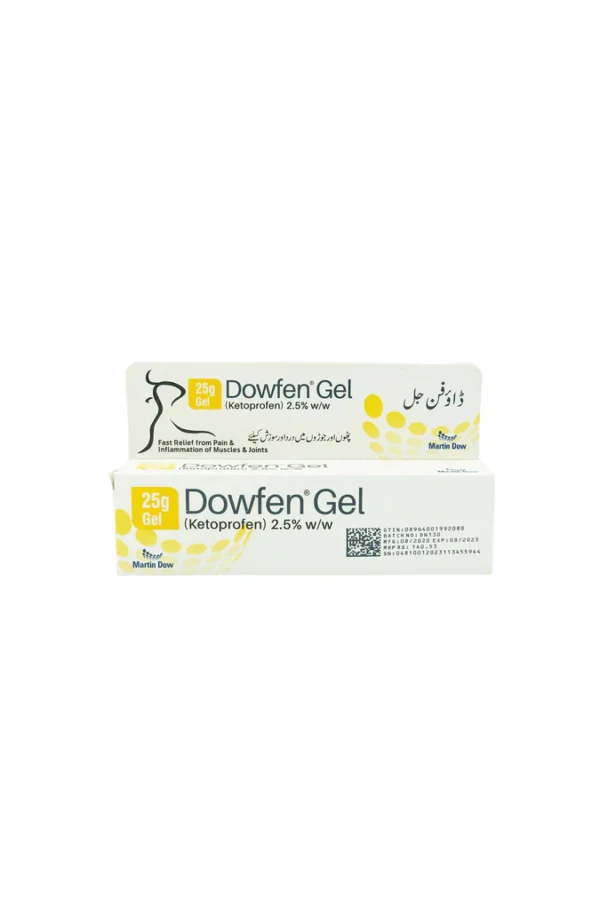 3102448 Gel Dowfen 2.5% 50g