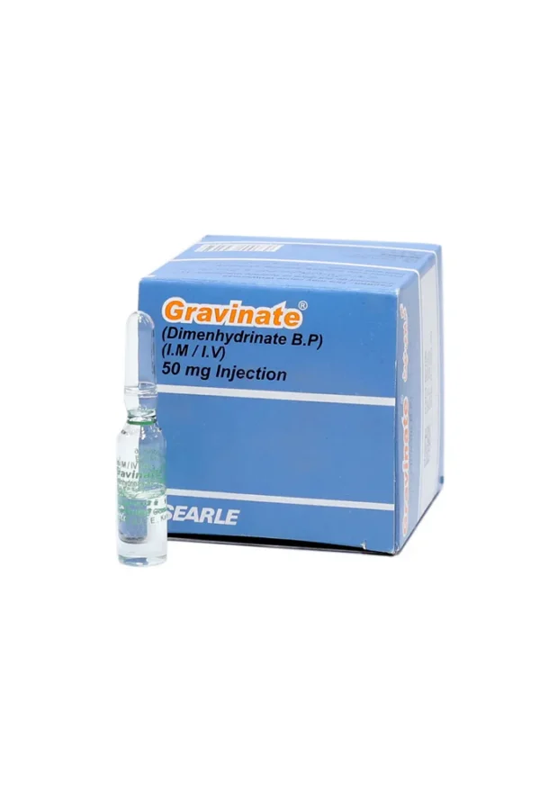3102801 Inj Gravinate 50mg IM/IV 25s