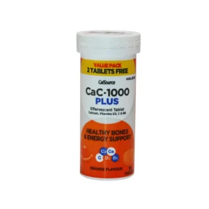 CAC 1000 Plus Orange Effervescent Tablets 10s
