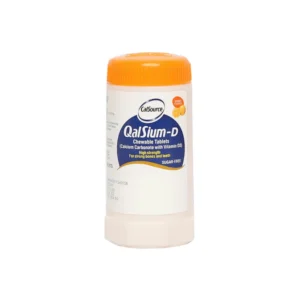 Qalsium D Orange Sugar-Free Tablets 40s