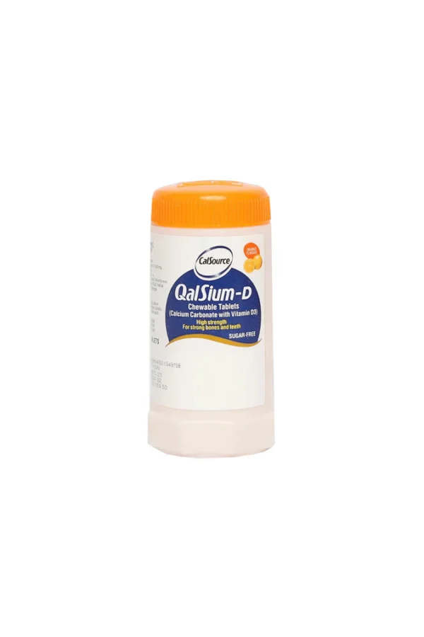 3103048 Qalsium D Orange Sugar-Free Tablets 40s