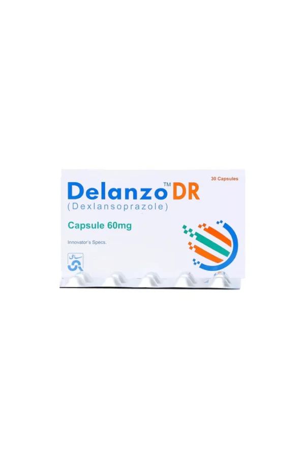 3103216 Delanzo DDR 60mg Capsules (30 Capsules)