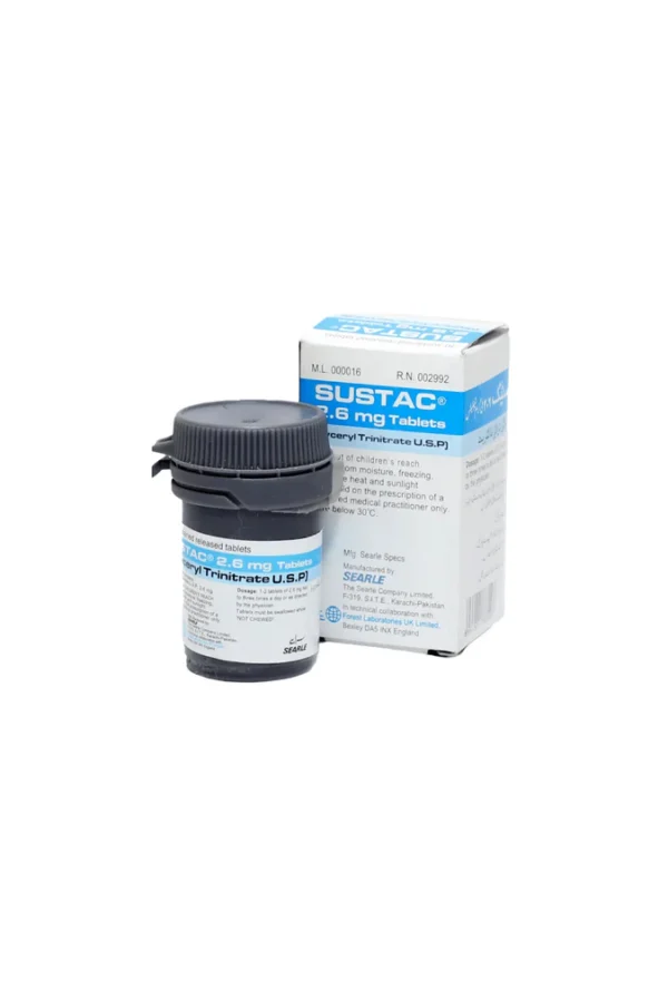 3103240 Tab Sustac 2.6mg 30t 1s