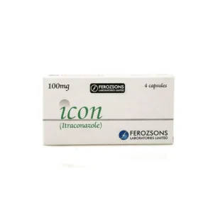 Icon 100mg Capsules (4 Capsules)