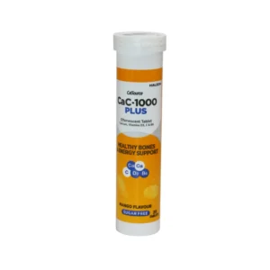 CAC 1000L Plus Mango Sugar-Free Effervescent Tablets 20s