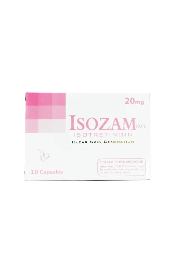 3104093 Isozam 20mg Capsules (10 Capsules)