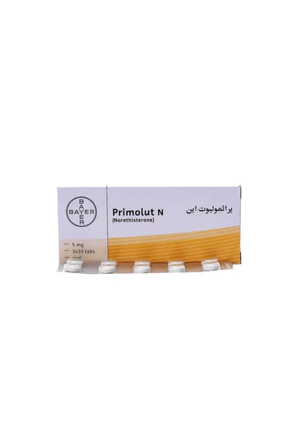 3104443 Primolut N 5mg Tablets 30s