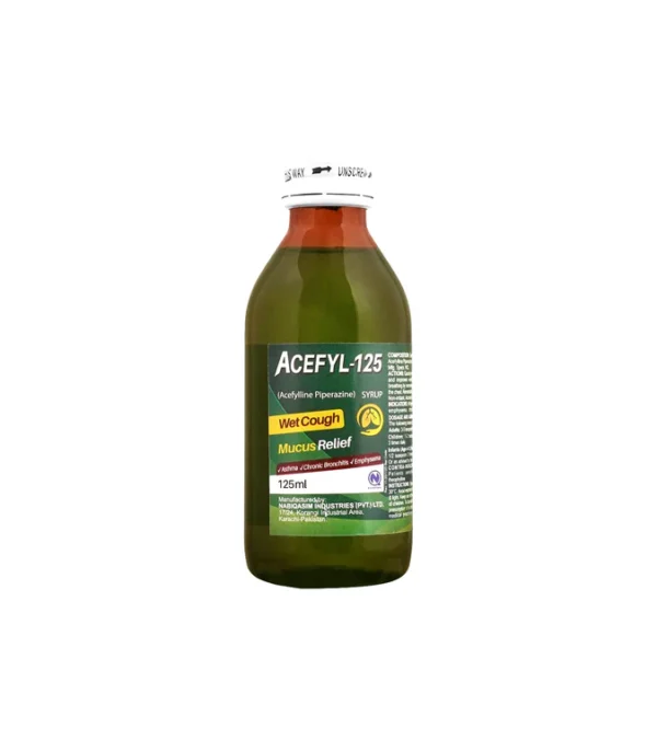 Acefyl-125 Wet Cough Syrup 125ml