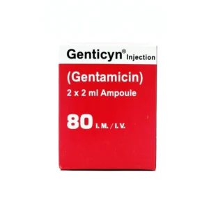 3105619 Inj Genticyn 80mg IM/IV 2ml/2s