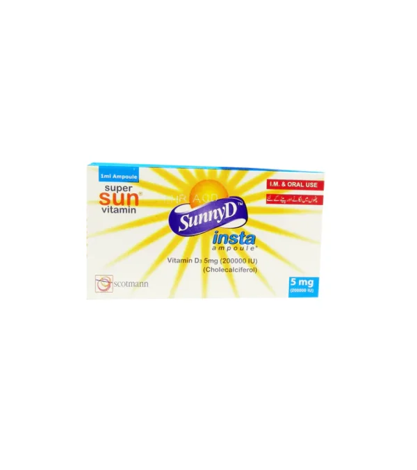 Inj Sunny D Insta 200000IU 1s