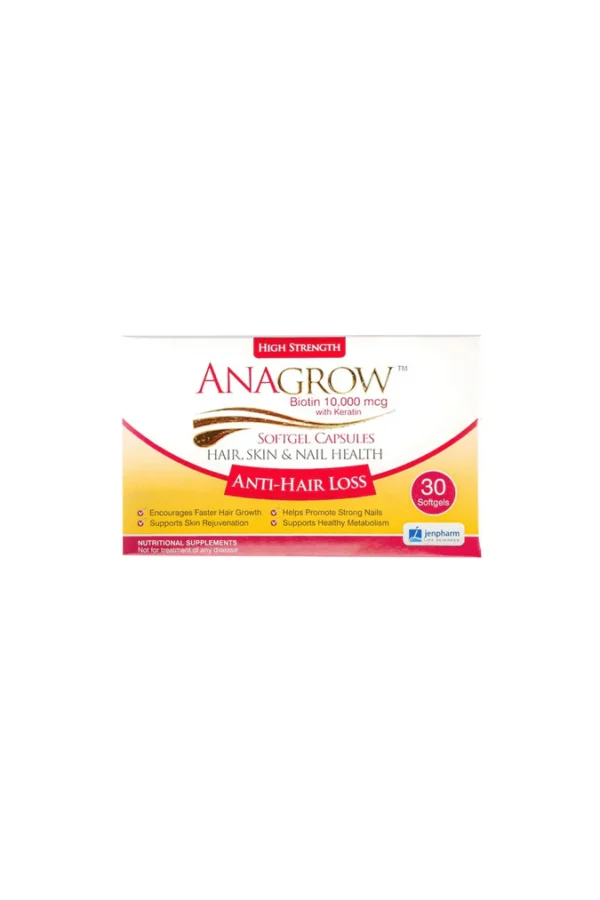3106402 Jenpharm Anagrow 10,000 mcg Capsules (30 Capsules)