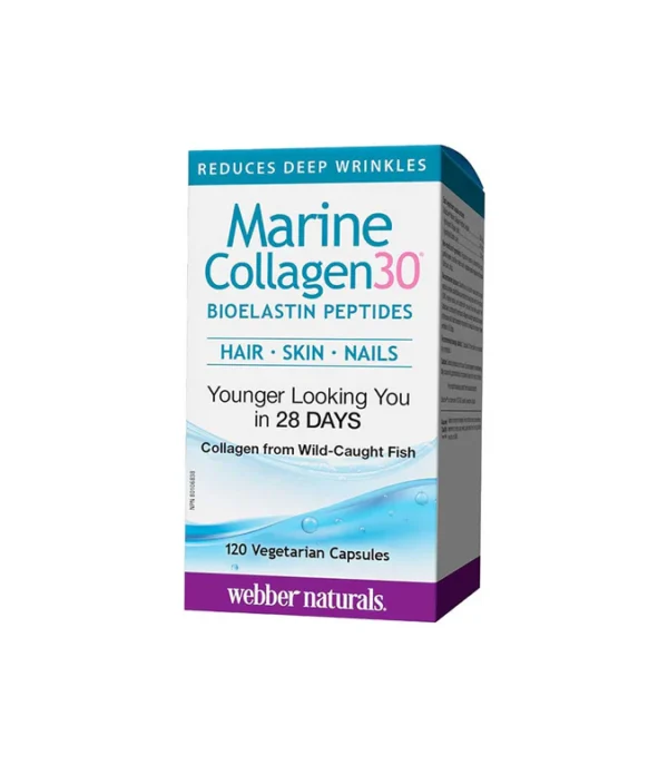 3107296 Webber Naturals Marine Collagen30 Capsules (120 Capsules)