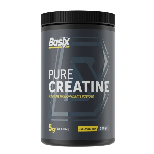 5060686530098 Basix Pure Creatine Unflavoured 500 g (100 Servings)