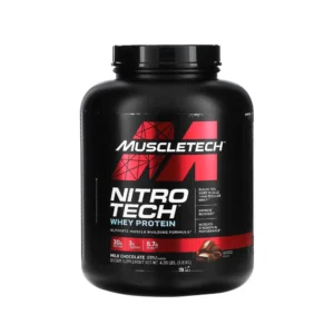 631656703283 Muscletech Nitro Tech Whey Protein Milk Chocolate 1.81 kg (4 lb)