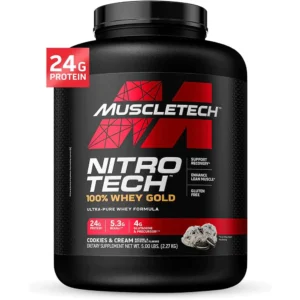 631656710489 Muscletech Nitro Tech Whey Gold Cookies & Cream 2.27 kg (5 lb)