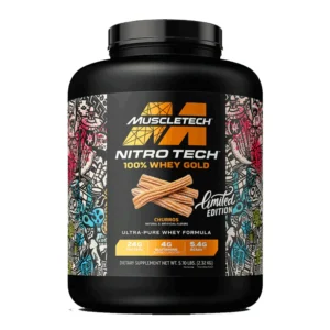 631656717518 Muscletech Nitro‑Tech 100% Whey Gold Churros Flavour 2.32 kg (5.10 lb)