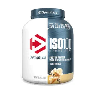 Dymatize ISO100 Protein Powder Gourmet Vanilla 2.3 kg (5 lb)