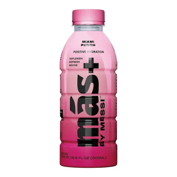 810161620029 Mass+ By Messi Miami Punch Hydration Drink 500 ml